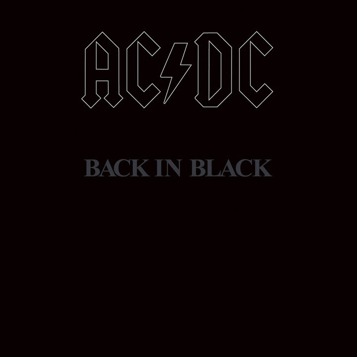 ACDC Back in Black hard rock music